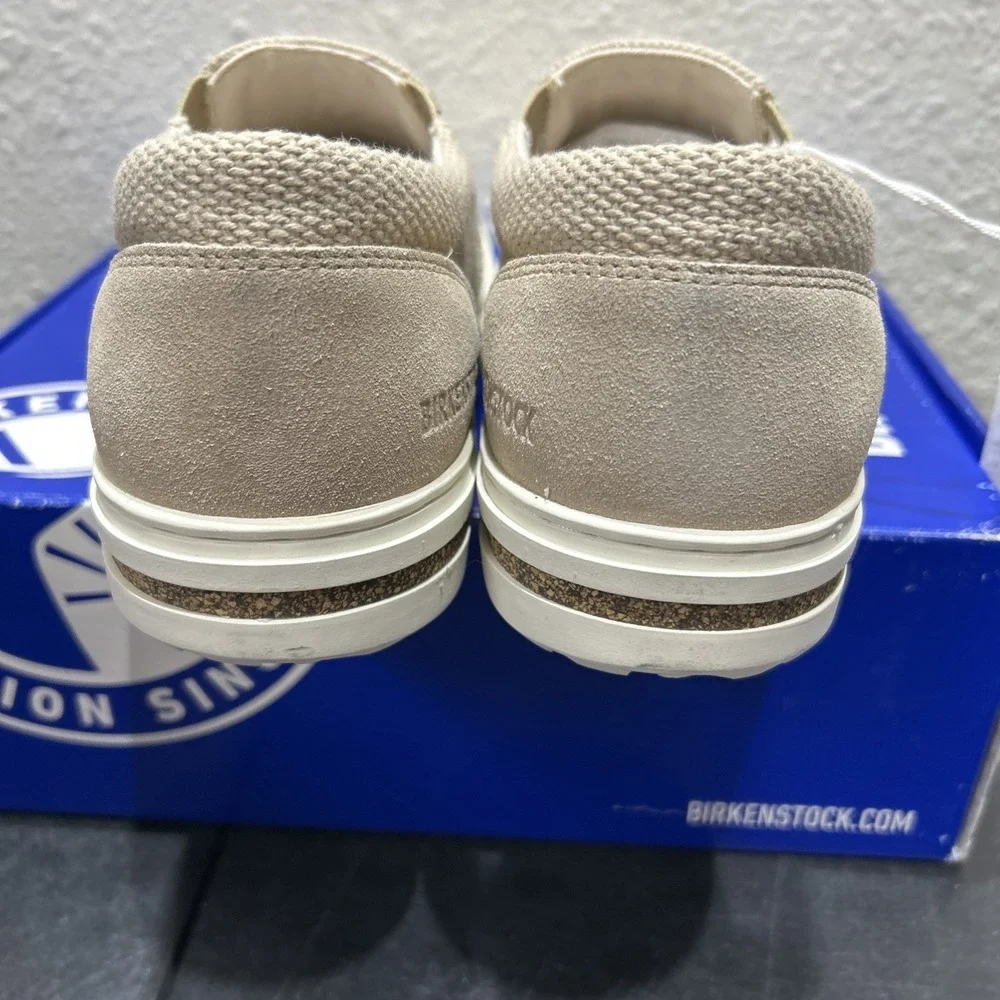 Birkenstock Oswego Textile Suede Sandcastle EU 40 US L9 M7 Womens Mens